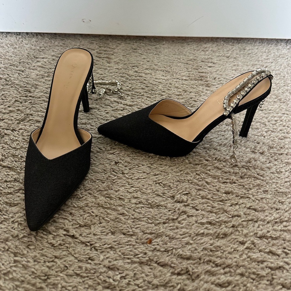 Black heels